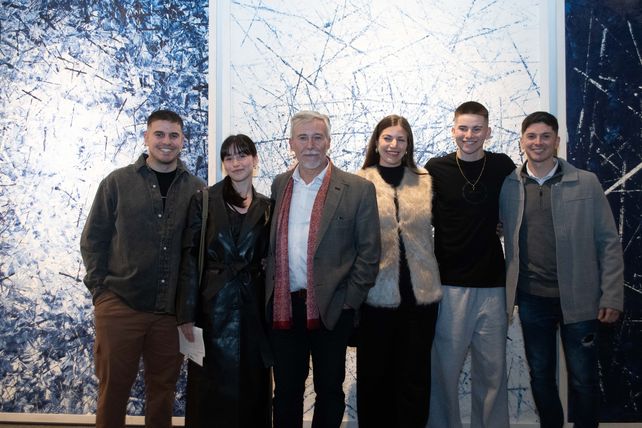 Gabriel Redolfi y familia