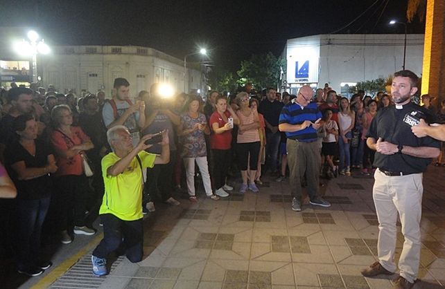 Marcha del silencio en Esperanza.