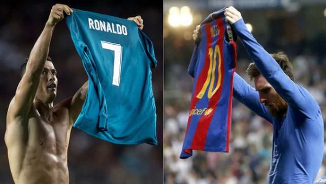 Cristiano Ronaldo se vengó e imitó el festejo de Lionel Messi en el último clásico