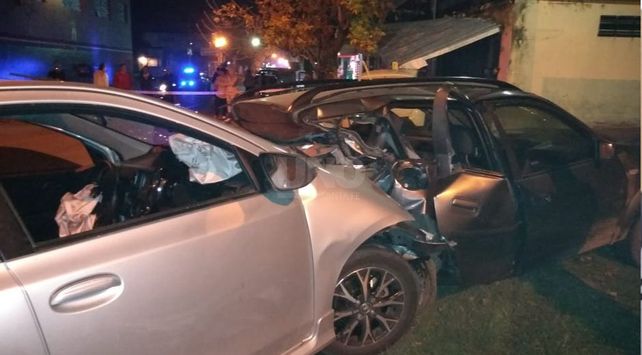 El accidente ocurrió en calle Ángel Cassanello al 2200