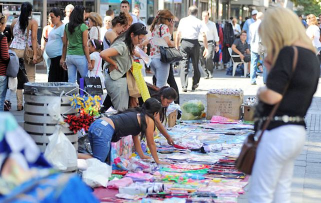 Una postal que se repetirá la semana próxima: a falta de inspectores por el paro