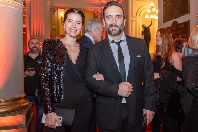 Cecilia Oriolani y Franco Perosi
