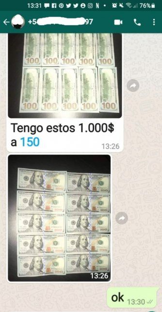 Cómo es la nueva estafa con cuentas de WhatsApp y dólares
