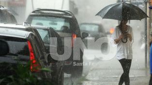 La lluvia llegó para quedarse, por lo menos, hasta el próximo martes