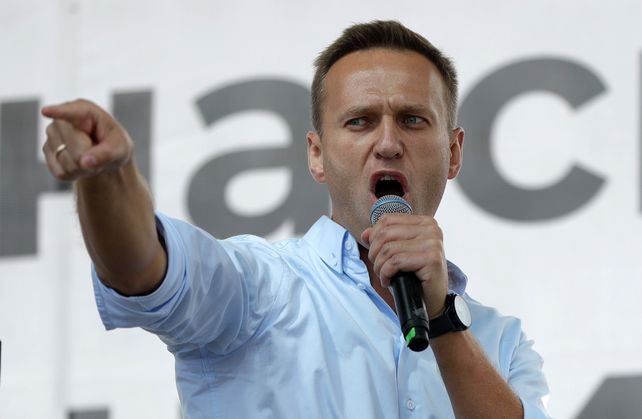 Alexei Navalny durante un acto. Ya derrotó a los partidarios de Putin en Moscú.&nbsp;