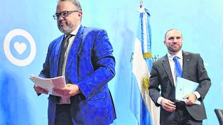 Los ministros Kulfas y Guzmán fueron dos funcionarios centrales durante el año que terminó.
