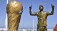 Messi tiene su estatua de campeón del mundo en Mar del Plata