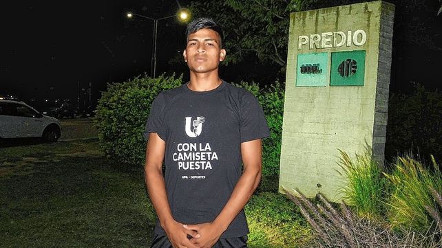 Alexis Camargo es el goleador del equipo de la Universidad del Litoral.&nbsp;