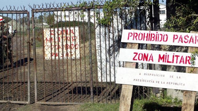 Montevideo. Los restos fueron hallados en el Batallón 13 de Infantería.