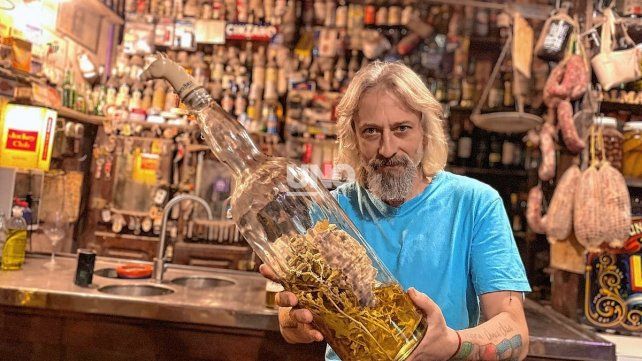 Caña con ruda en el Almacén Verona