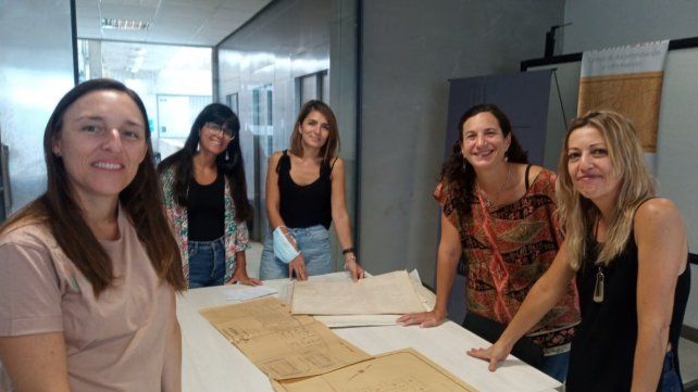 El equipo de trabajo del Conicet está integrado por investigadoras que vienen del campo de la arquitectura