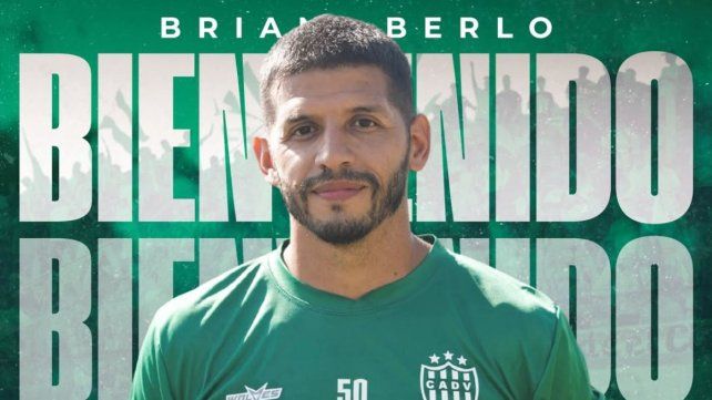 Brian Berlo llega tras su paso por Sarmiento de Resistencia.