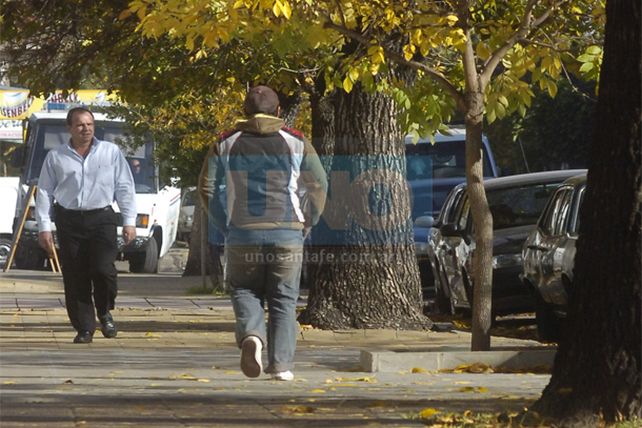 Después del calor, llegó el frío y las temperaturas otoñales a Santa Fe