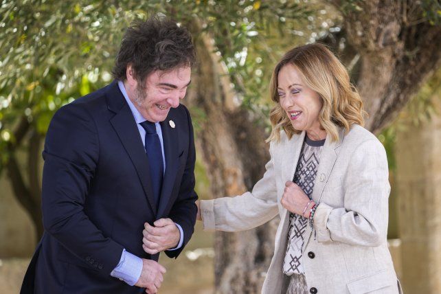 Giorgia Meloni se reúne con Milei en una cena en la Quinta de Olivos
