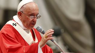 El Papa criticó la decadencia moral, tanto política como financiera