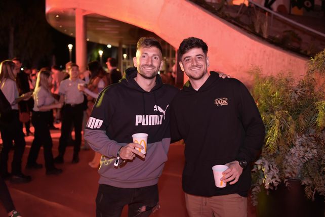 Nahuel Perucci y Franco Filipini.