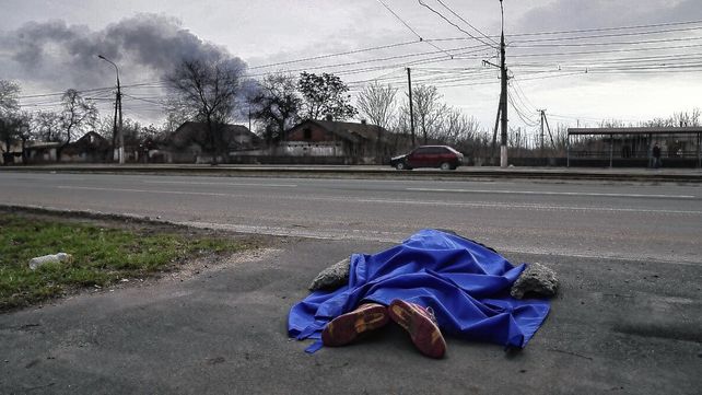 Desolación y muerte en Mariupol