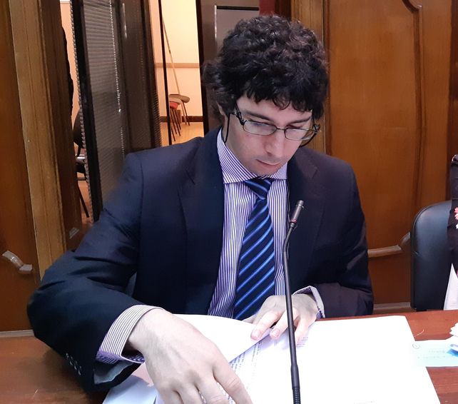 El fiscal Matías Broggi realizó la investigación y llevó adelante la acusación en el juicio en Santa Fe