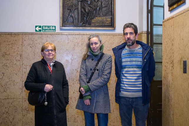 Analia Brarda, Natalia Cloti y Patricio Escobedo
