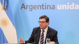 El ministro de Trabajo, Claudio Moroni.