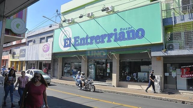 El local de Paraná que cerró sus puertas.&nbsp;