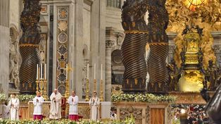 El Papa exhortó a los fieles a no encerrarse en la tristeza y la amargura
