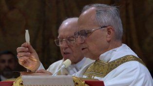 El papa León XIV celebró su primera misa en la Capilla Sixtina