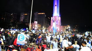 El Monumento a la Bandera fue el centro de los festejos, que se vivieron en toda Rosario.&nbsp;