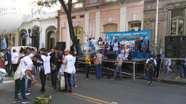 Entre Ríos ya se encolumna en la Marcha Federal Educativa