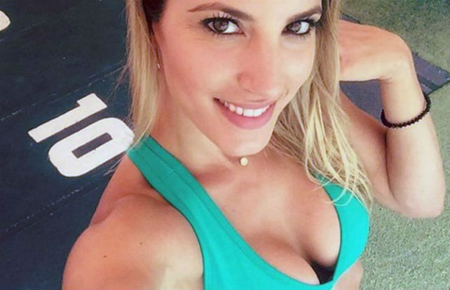 La modelo e instructora rosarina es una motivación extra para empezar a entrenar.