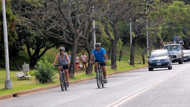 El Parque Urquiza es el lugar elegido para pedalear por Paraná