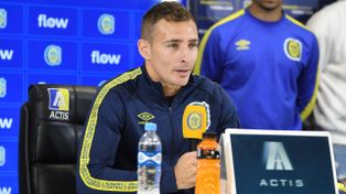 Marco Ruben habló con mucha tranquilidad, convencido de que tomó la mejor decisión.