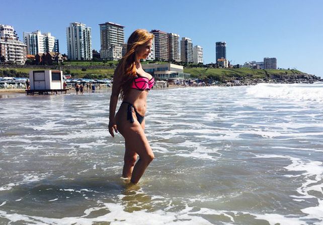 Graciela Alfano mostró su cuerpo en La Feliz