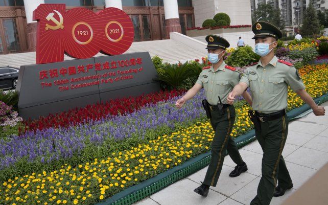 Las autoridades chinas han cerrado al público la plaza central de Tiananmen en Beijing, ocho días antes de que se planee una gran celebración para conmemorar el centenario de la fundación del gobernante Partido Comunista.