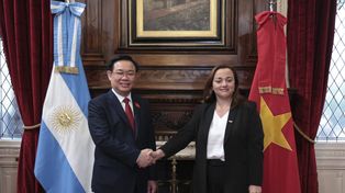 Cecilia Moreau recibió a su par de Vietnam para promover la cooperación económica y parlamentaria entre ambos países