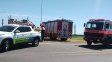 Fuerte accidente en el cruce de las rutas nacionales 12 y 127
