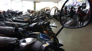 El patentamiento de motos cayó en Santa Fe más de un 40%