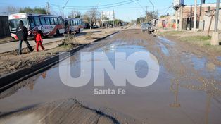 Transitar por barrio Los Troncos es toda una odisea