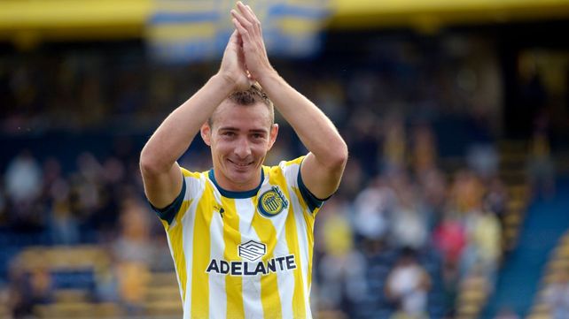 Quedará para siempre en un Marco. Ruben se despide del fútbol y de Central.
