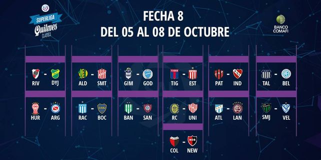 El programa completo de la Superliga 2018/19