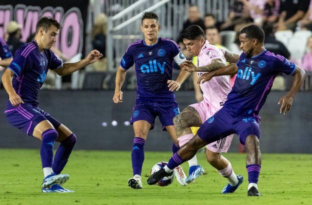 Inter Miami no pasó del empate con Farías en cancha y Messi en la platea