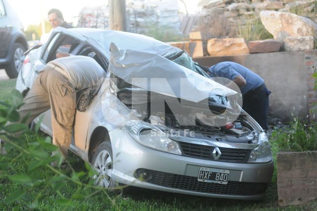Murió una mujer en un violento accidente en Colastiné