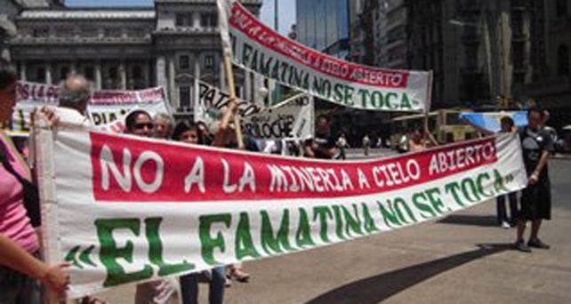 Anuncian nueva marcha en Famatina contra el proyecto minero