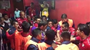 La particular arenga de los jugadores de Wilstermann antes de enfrentar a River