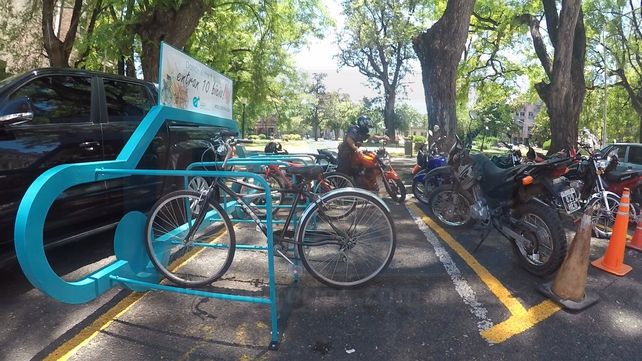 Ayer había dos bicicletas. Foto UNO. &nbsp;