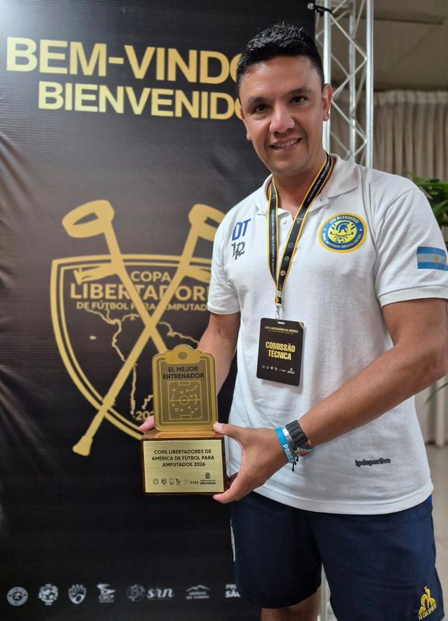 El director técnico que cambió los números por el fútbol adaptado