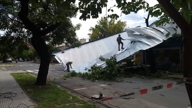 Santa Fe: la tormenta causó destrozos en la Ciudad Universitaria UNL