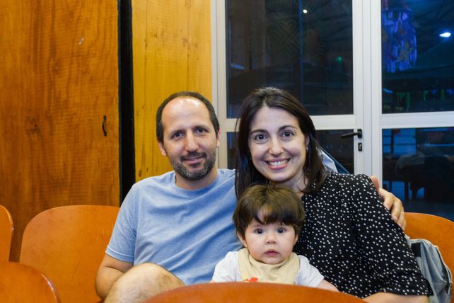 Germán Cuesta y Tatiana Sansone.  