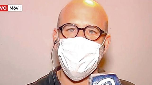 en el aire. Serjal dijo que no conoce a Leonardo Peiti