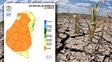El color naranja refiere al nivel de sequía que existe en los suelos de todos los departamentos entrerrianos. El color naranja refiere al nivel de sequía que existe en los suelos de todos los departamentos entrerrianos.